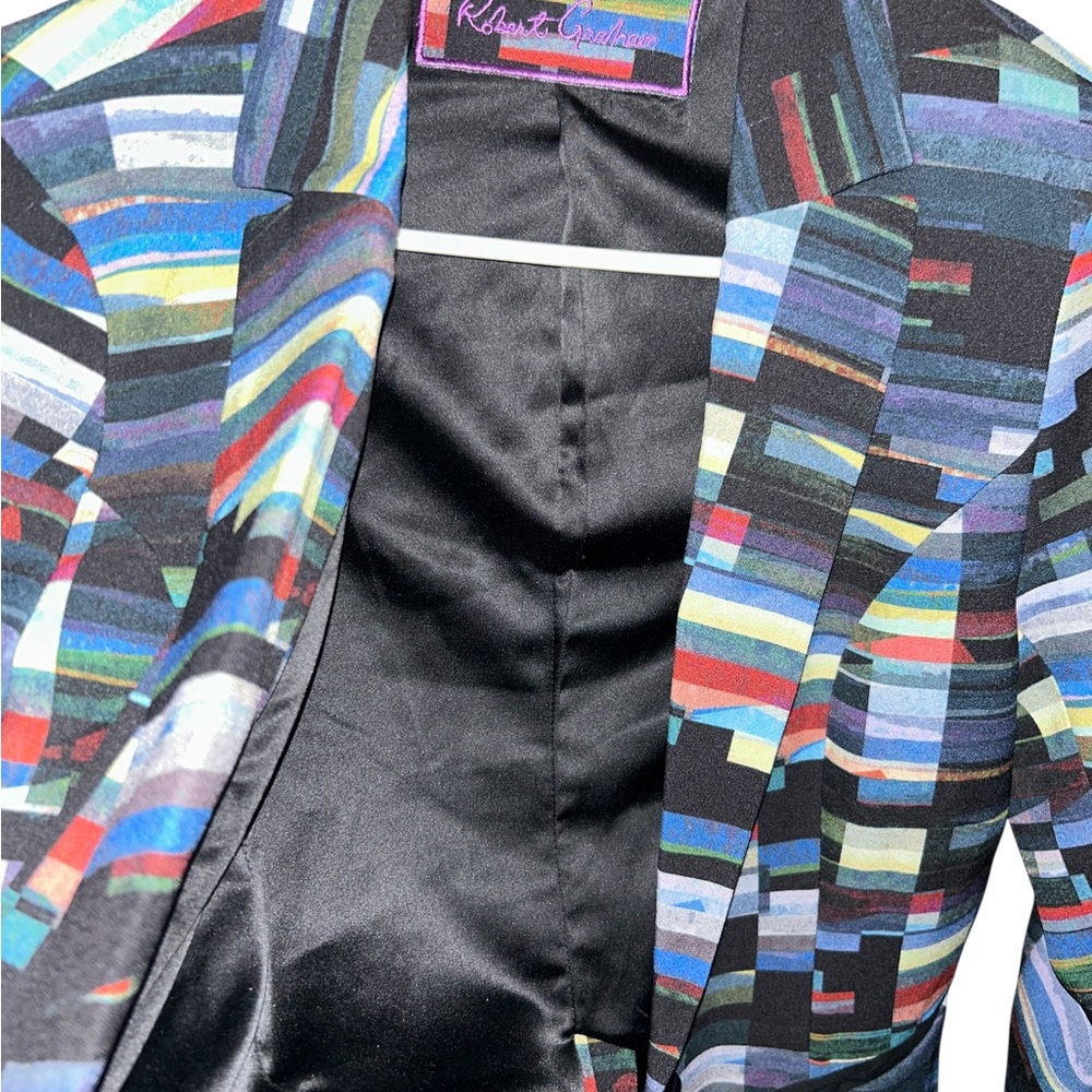 Robert Graham Multicolor Patterned Jacket - image 3